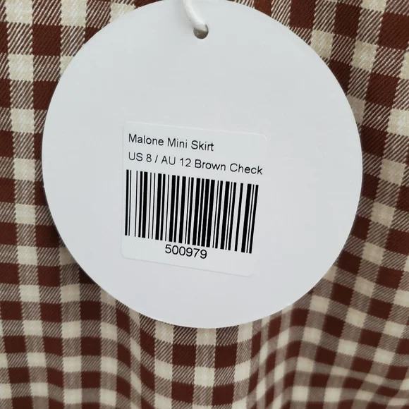 Princess Polly xx  Malone Mini Skirt size 8. - Picture 5 of 15